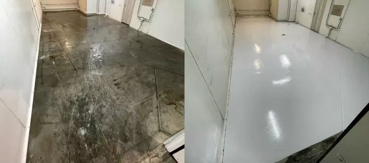 Food-safe flooring 