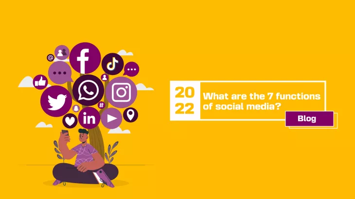 What are the 7 functions of social media?